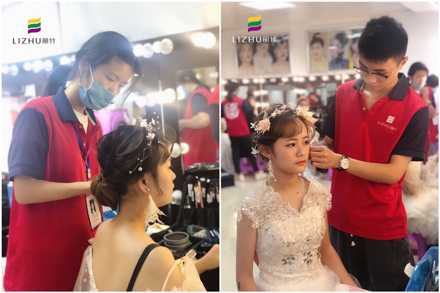南寧化妝學校：不同風格妝容練習