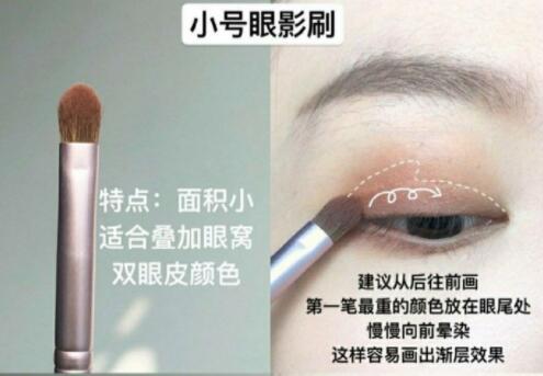 還不會用眼影刷？南寧彩妝造型學(xué)校教你