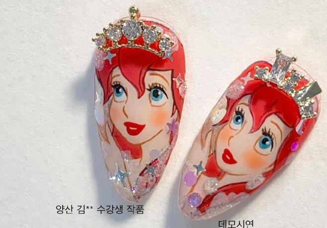 彩繪迪士尼美甲，南寧口碑好的美甲學校邀你一起畫