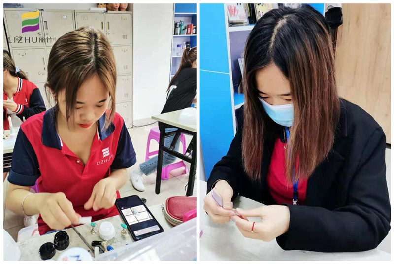 以愛的抱抱解散！南寧美甲學校學員畢業(yè)感言