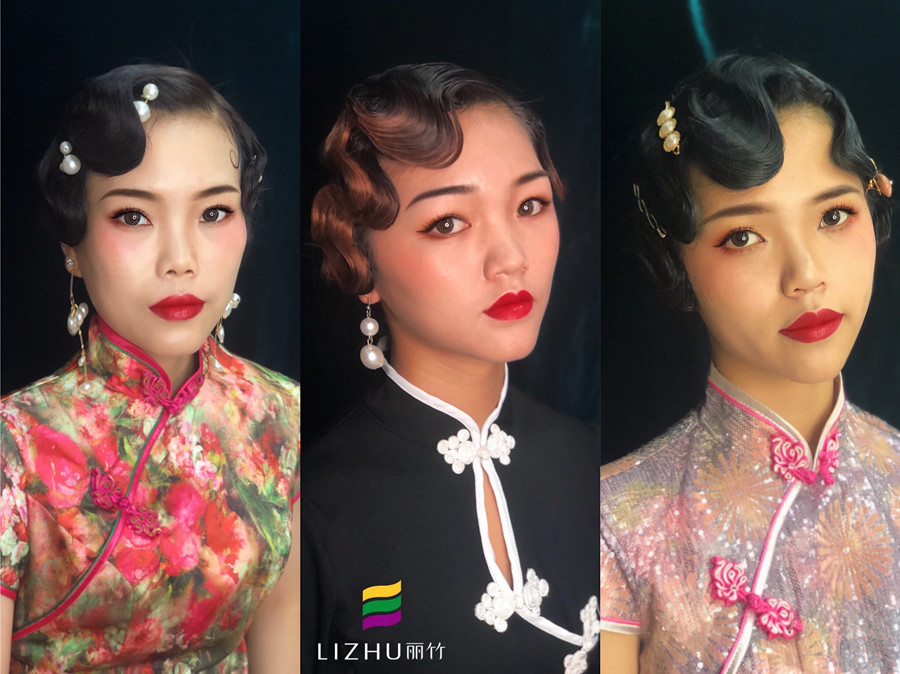 旗袍民國風(fēng)造型，告訴你南寧學(xué)彩妝哪家教得好