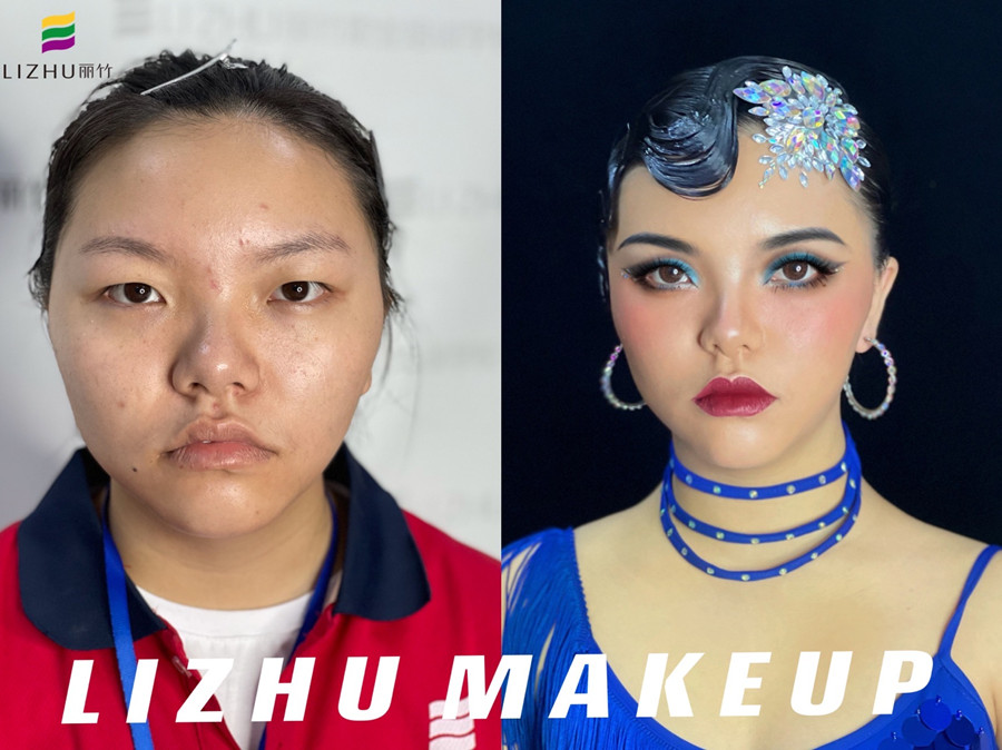 看“素人改造”，感受南寧化妝學校哪家技術好