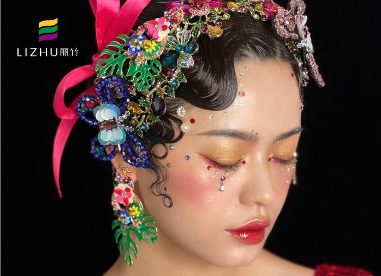 輕奢復(fù)古名媛造型，南寧化妝十大名校作品