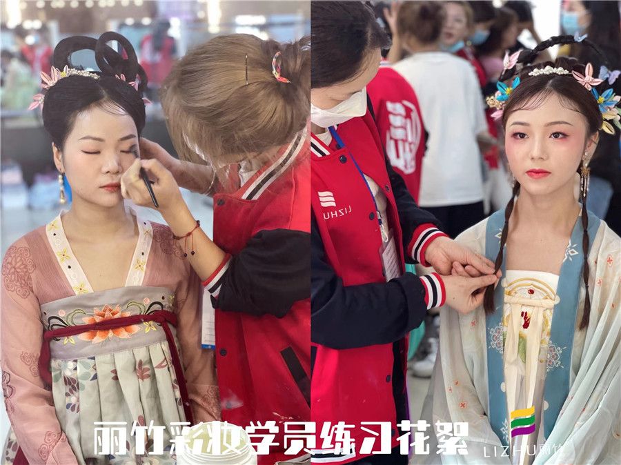 古代女子化妝步驟，廣西專業(yè)化妝培訓(xùn)學(xué)校幫你講解