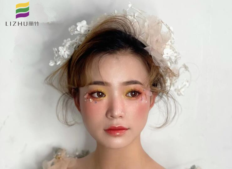 抽絲森系新娘，廣西新娘妝培訓(xùn)學(xué)校作品