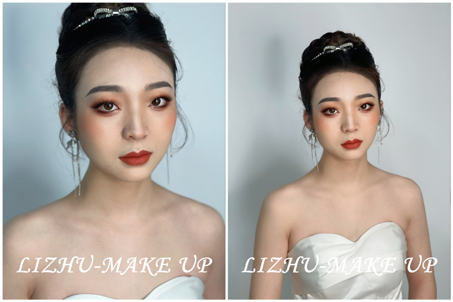 復(fù)古風(fēng)尚新娘造型，告訴你南寧彩妝職業(yè)技術(shù)哪家好