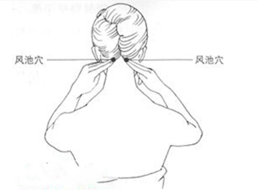 點(diǎn)按風(fēng)池有什么作用？南寧學(xué)美容經(jīng)絡(luò)