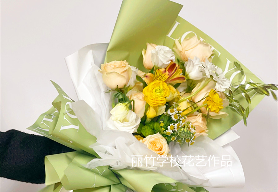 韓系花束的特點，廣西學(xué)插花藝術(shù)