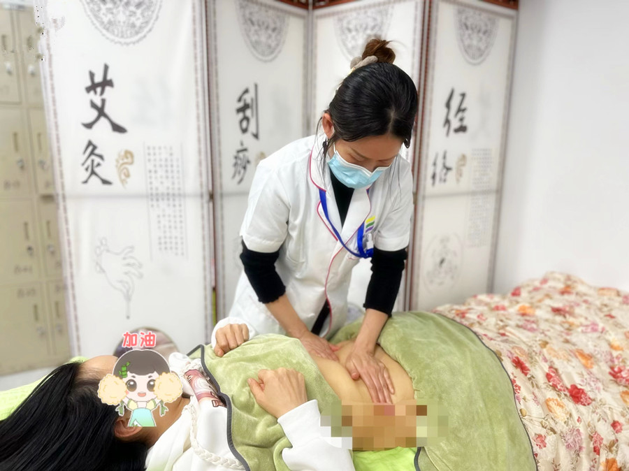 揉按腹部的好處，廣西美容美體專業(yè)學(xué)院分享