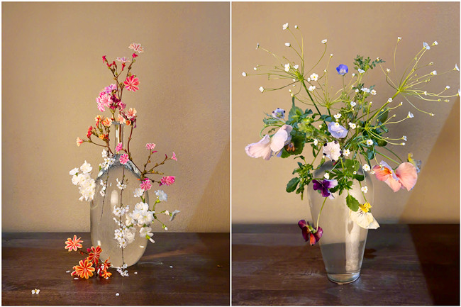 玻璃瓶花藝作品，南寧花藝學(xué)校排行榜推薦