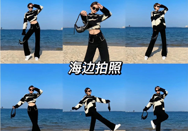 海邊拍照怎么出大片？廣西化妝形象拍照培訓教你