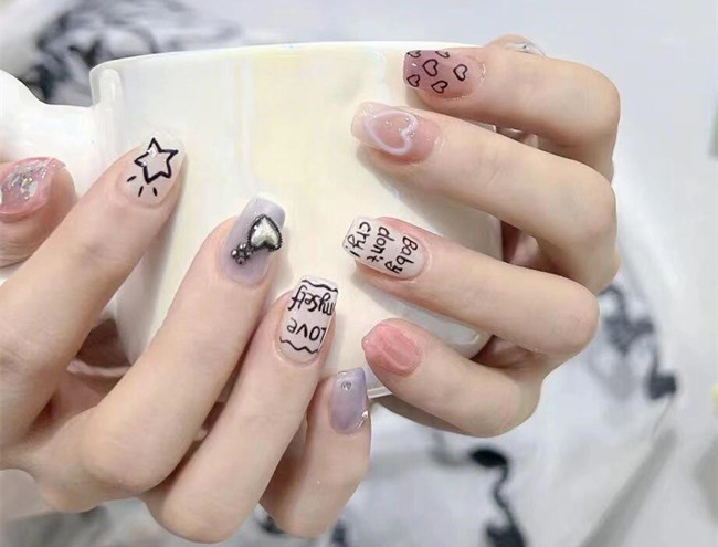 短小童趣美甲，南寧美甲培訓(xùn)短期作品