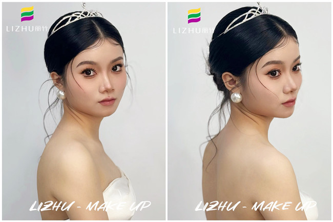 簡約優(yōu)雅新娘造型，從零開始學(xué)新娘妝
