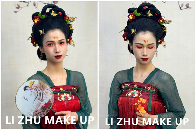 古風(fēng)漢服造型，廣西寫真旅拍培訓(xùn)學(xué)校作品