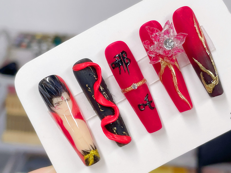 哪吒美甲，南寧美甲學校排名前三作品