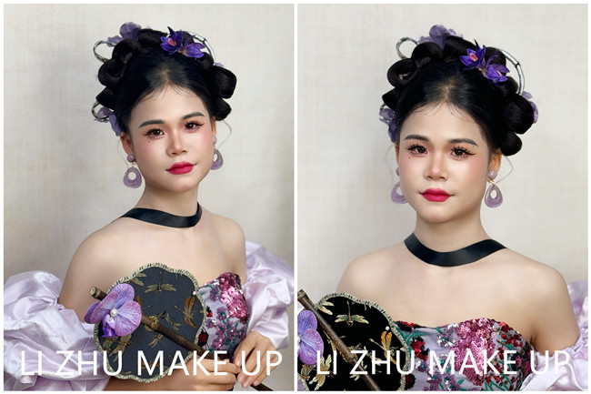 新中式東方造型，?南寧彩妝寫真機(jī)構(gòu)作品