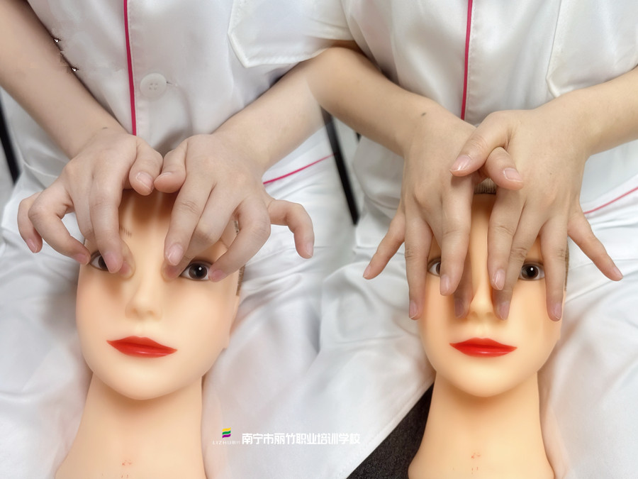 假頭模練習(xí)美容有什么好處，南寧美容培訓(xùn)學(xué)校